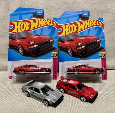  Hot Wheels  82 Toyota Supra~80th Anniversary ~Japanese Car Culture~~Set of 4