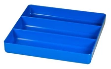 Ernst 5022 "The Tray Junior" 3-Compartment Tool Organizer BLUE