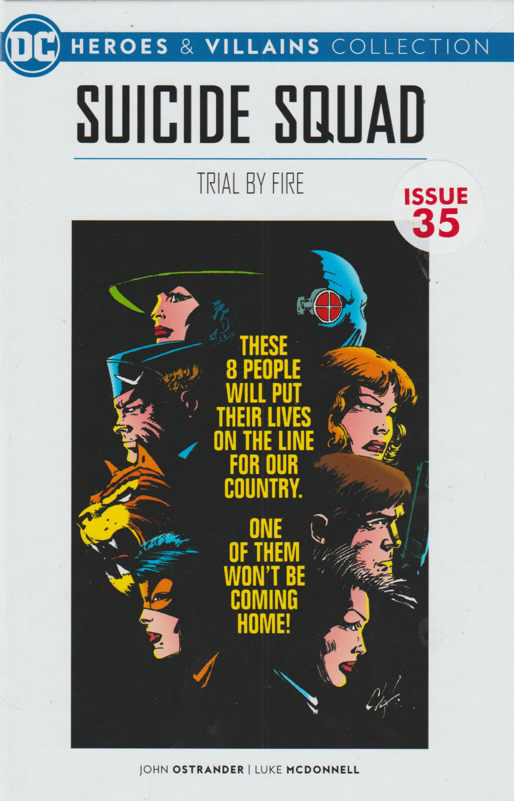 DC HEROES AND VILLAINS COLLECTION VOL 35 SUICIDE SQUAD TRAIL BY FIRE