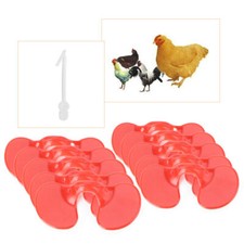 10pcs Creative Chicken Eyes Glasses Avoid Hen Peck Each Other Chicken Farm 55mm