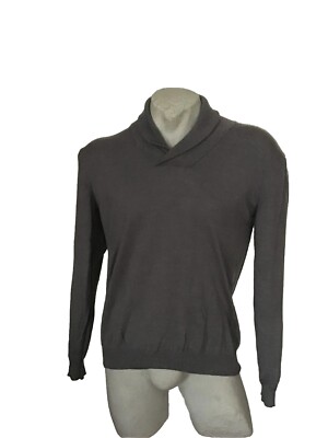 DIGEL Mens Winter Sweater Extra Fine Merino Wool Knit Cardigan Size 54
