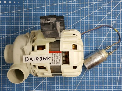DISHLEX DX103WK DISHWASHER circulation wash pump motor #111319630