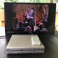 Cyber Home DVD Player Dolby Digital MP3 Works Great Cables And Remote