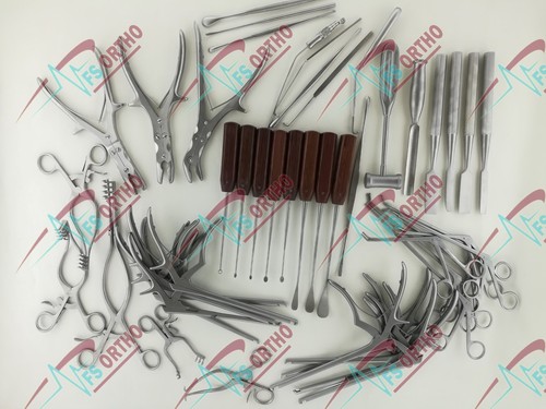 Laminectomy Complete Instrument Set Of 47 Pcs Spine Orthopedic Instruments A+ - Picture 5 of 7