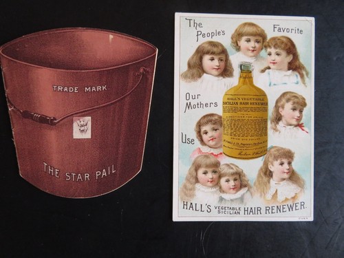 Lotto di 7, 1893 Esposizione Colombiana Fair Expo Trade Cards, Chicago +1 - Foto 7 di 16