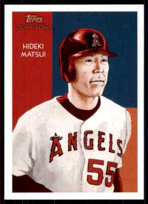 2010 Topps National Chicle Hideki Matsui #81 Los Angeles Angels