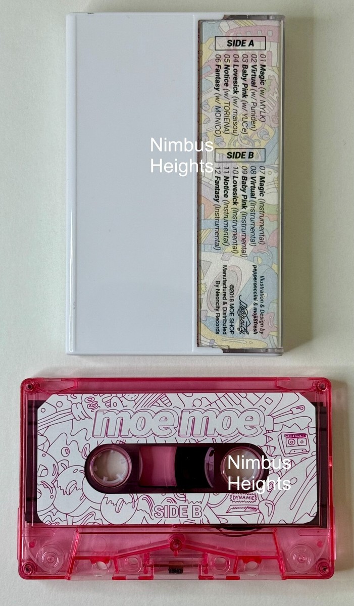 Moe Shop - Moe Moe Cassette Tape Future Funk Vaporwave 2018 Brand