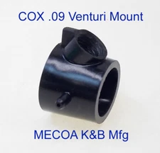 Cox 09 Tee Dee TD Carb Carburetor Body .09 venturi mount Model Airplane Engine