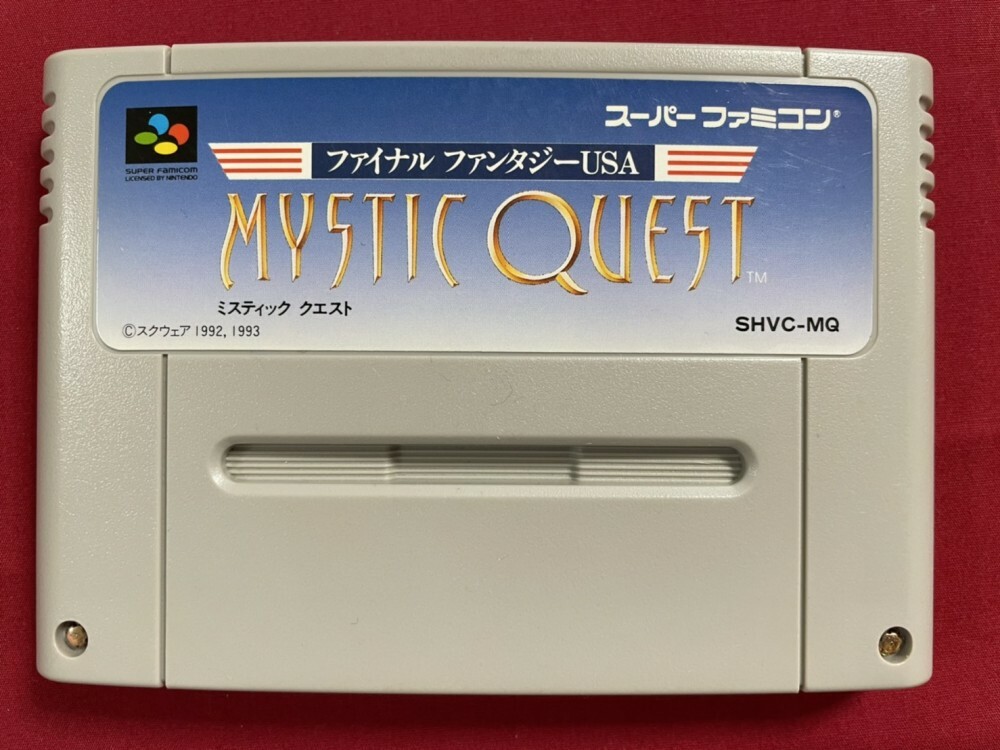 ファイナルファンタジーミスティッククエスト　スーパーファミコン　北米版　SNES SFC Final Fantasy USA Mystic Quest Super Famicom SNES Square