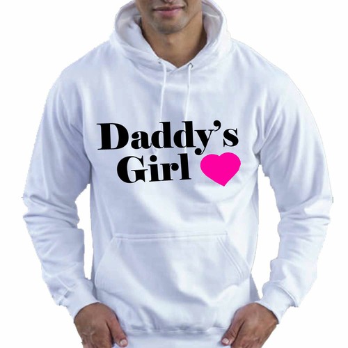 Daddys Girl Gift Childrens Childs Kids Boys Girls Hoodie Hooded Top - Picture 10 of 10