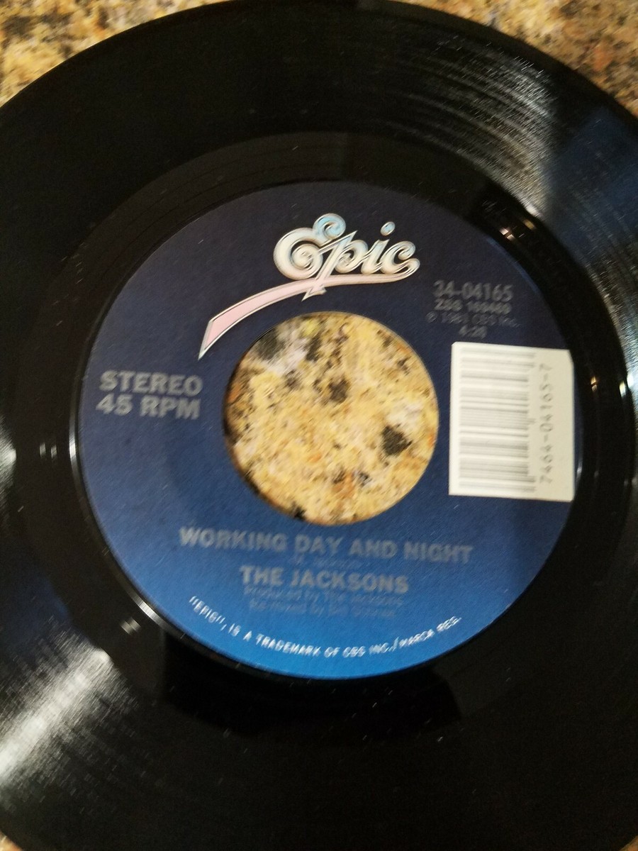 MICHAEL JACKSON P.Y.T./THE JACKSONS WORKING DAY AND NIGHT, EPIC