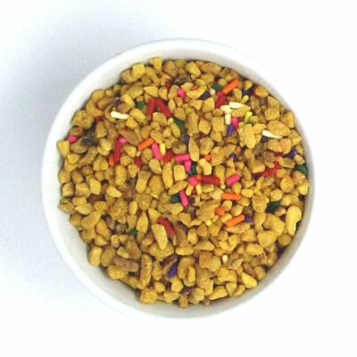 Michele s Pantry Peanut Brittle Ice Cream Crunch Topping   24 oz   Free Shipping