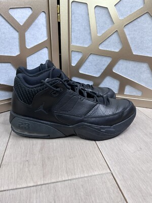 Nike Mens Air Jordan Max Aura 3 Sz 10 Black leather CZ4167 shoes sneakers eu 44