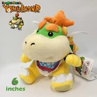 Super Mario Bros Plush Baby Bowser Jr. Soft Toy Stuffed Animal Toy Doll Anime 6"