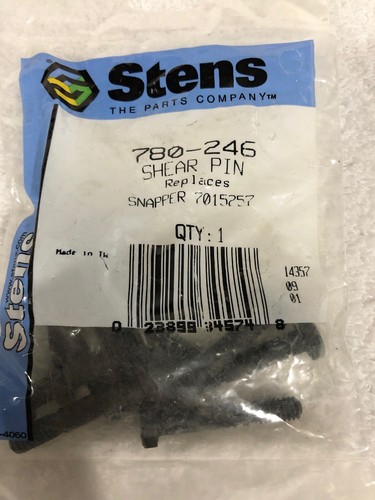Stens 780-246 Scherbolzen Shop Pack – 10 Stück, Ersetzt Snapper 7015257, Länge 1 5/8"