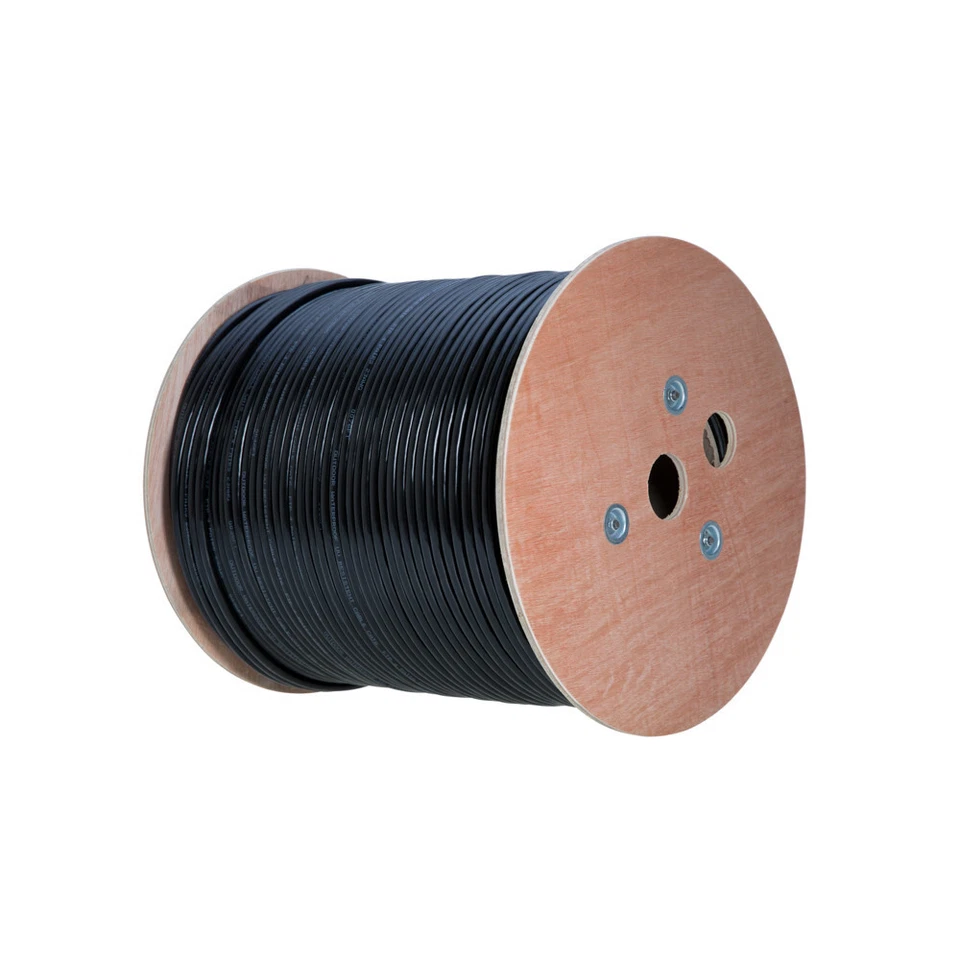16/2 In-Wall Outdoor Burial UV CL2 Speaker Wire 16 AWG Gauge Cable Black 500ft - Image 4 of 4