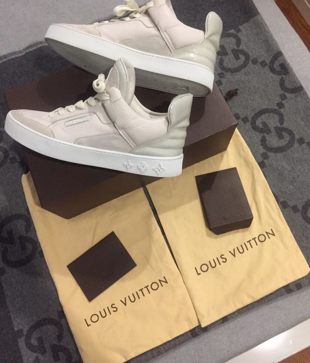 100% AUTHENTIC LOUIS VUITTON X KANYE WEST DON CREME LV 6.5 100% AUTHENTIC LOUIS VUITTON X KANYE WEST DON CREME LV 6.5
