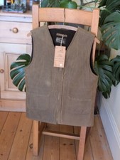 Pike Brothers 1942 C-2 Military Vest in Waxed Olive, Size Small