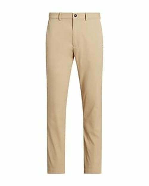 Мужские брюки POLO RALPH LAUREN Performance Tech классический хаки Коричневый 36 28490₽