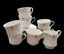 Floral China Set Serving 7