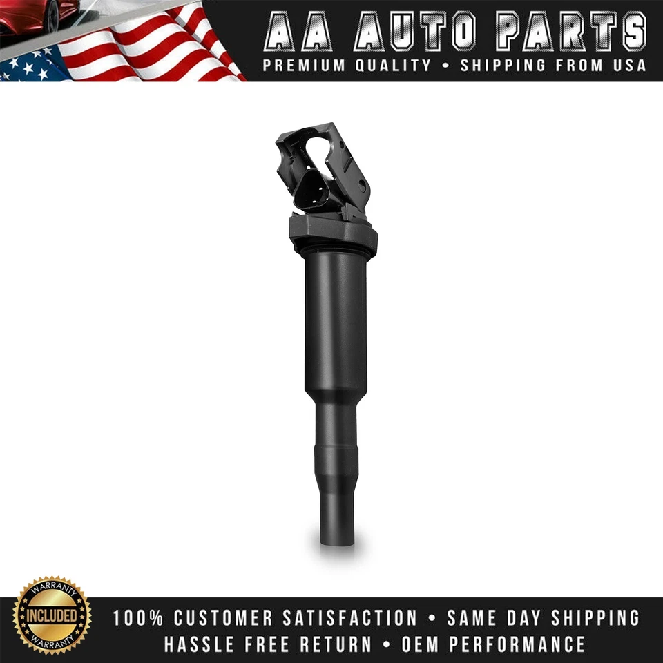 6 Ignition Coil & 6 Bosch Platinum Spark Plug for BMW 335i xDrive 2011-2015 3.0L - Image 2 of 4