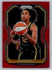 2021 Panini Prizm WNBA #59 Nia Coffey Prizms Red #/299