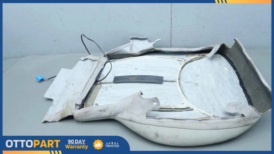 Almofada de assento inferior inferior dianteira direita Mercedes SL550 2003-2008 cinza A2309100050 - Imagem 4 de 4