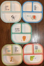 Adorable Cheeky Kids Inc. - Cheeky Baby Plates - Lot Of 5