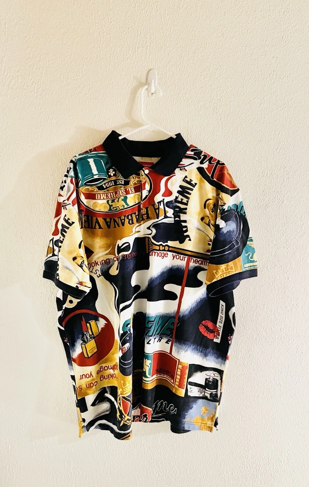 Polo homme Supreme Filtre Smoking taille XL