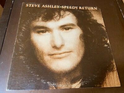 Steve Ashley~Speedy Return~VG+ Gull Records LP~Folk Rock 70s Acoustic~FAST SHIP