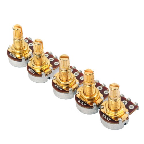 5 Pcs A500k Solder Lugs Audiopotentiometers Guitar Amp Electronics Mini Corner eBay