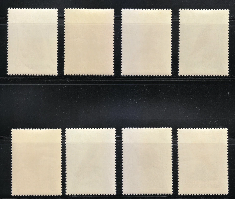 匈牙利 1962 年全新邮票 Mi 1881 - 1888 Sc C228-C235 鸟类/猫头鹰/鹰/猛龙队 ** — 第 2/2 张图片