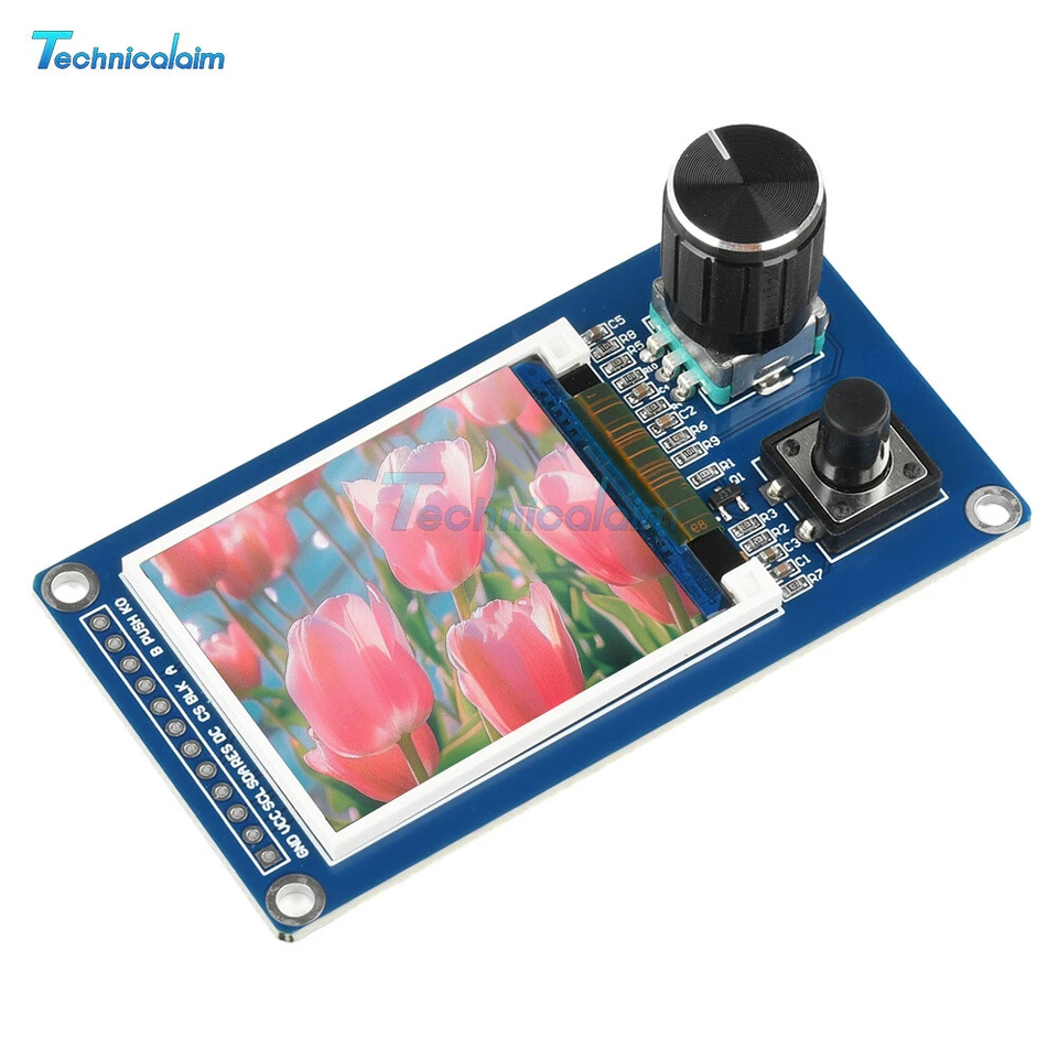 1.8/2.4inch LCD TFT Screen Display Module with EC11 Rotary Encoder SPI Interface - Bild 3 von 4