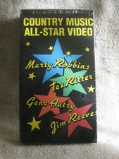 Country Music All-Star Video 1990 Good Music Video NTSC sealed 17 songs NEW