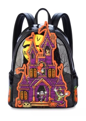 NWT Mickey Mouse and Friends Halloween Loungefly Mini Backpack