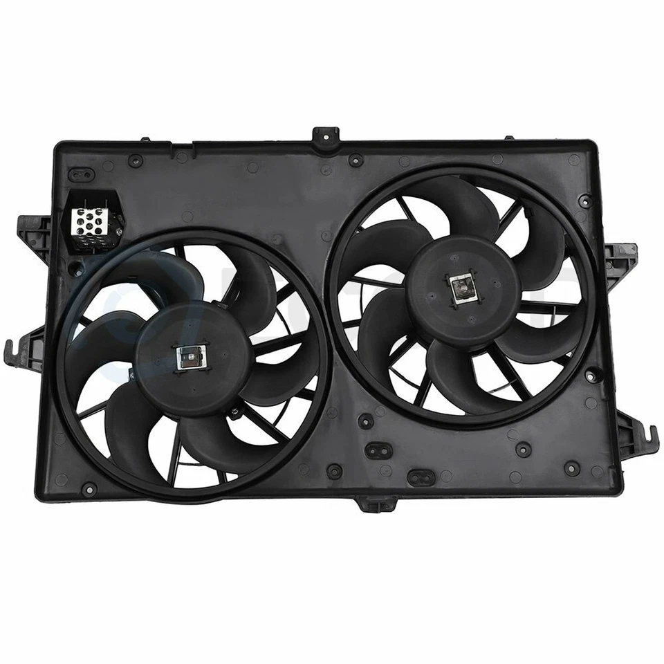 Radiator Condenser Cooling Fan Assembly For 1999 2000 2001 2002 Mercury Cougar - Image 2 of 4