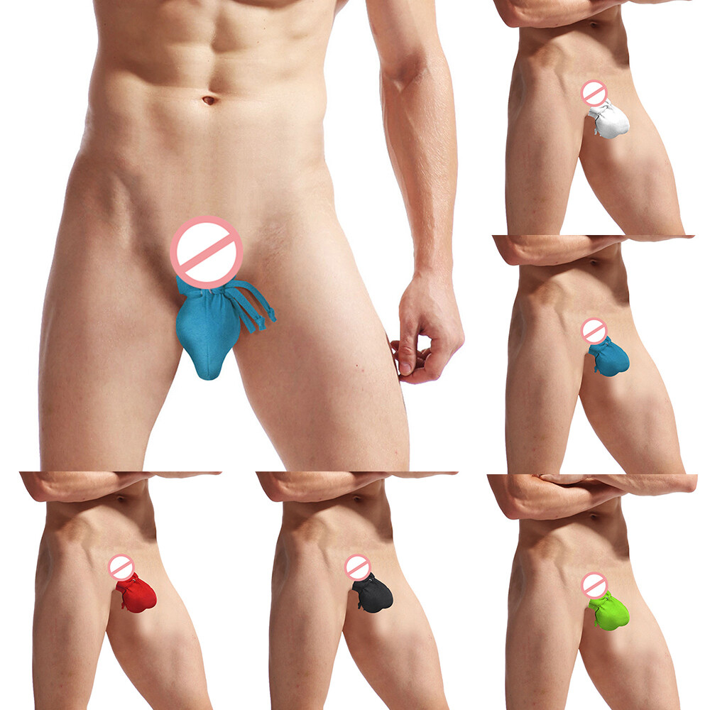 Hombre Bolsa Tanga Bikini Bulto Ropa Interior Natación Braga Sexy Linge