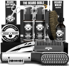 Beard Straightener Grooming Kit For Men With Beard Growth Oil Beard Natural Balm
