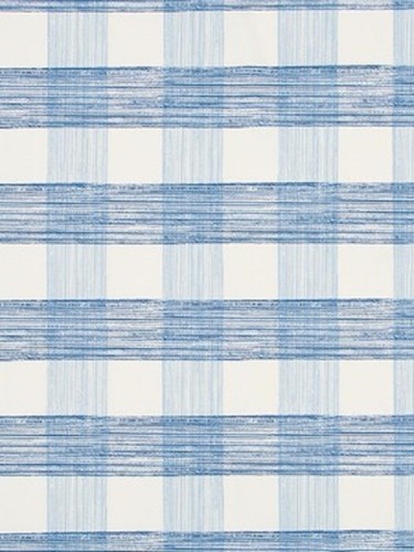 60 yard fabric roll, print, 100% cotton, 55" width, plaid, blue, ocean - Picture 2 of 5