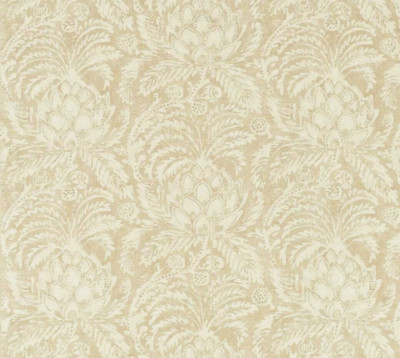 ZOFFANY CURTAIN FABRIC DESIGN  Pina De Indes 3.8 METRES MOUSSEAUX 100% LINEN