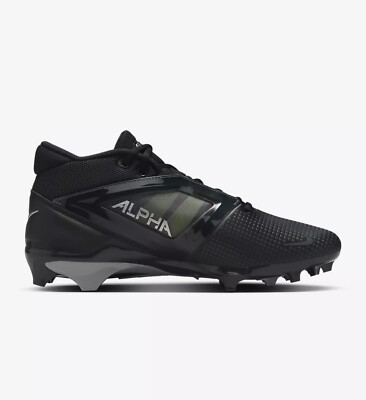 Nike Alpha Menace 4 Pro Football Cleats Black Smoke FD7037-001 Men Size 16 NEW s-l400.jpg main image 4