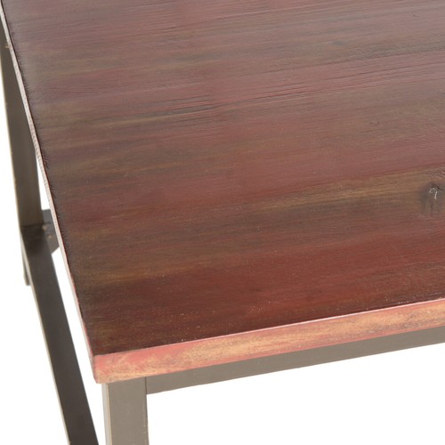SAFAVIEH Alec Coffee Table | Maroon | - Picture 5 of 5