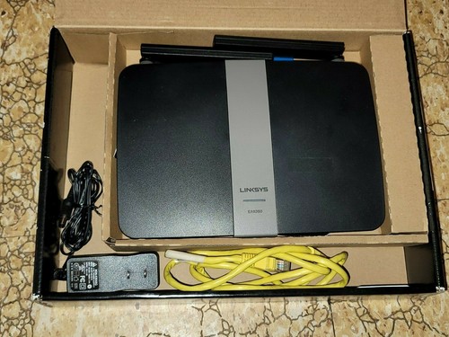 Linksys AC1200+ EA6350 10/100 Wireless Router Dual Band Home Networking - Picture 2 of 3