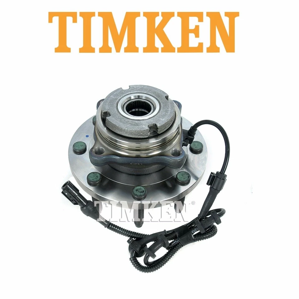 Buje de cojinete de rueda delantera 4x4 Timken para 99-04 F250 F350 SD 00-05 Excursion 8 orejetas Foto 4 de 4