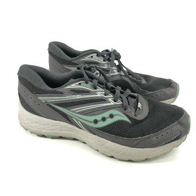 Saucony Cohesion-13 Women\'s Black Athletic Shoes Size 9.5 Saucony Womens Cohesion 13 Black Pink Running Shoes Size 9.5  main image 2