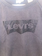 Vintage Levi Strauss  Co XL Black Crewneck Sweatshirt Made in USA