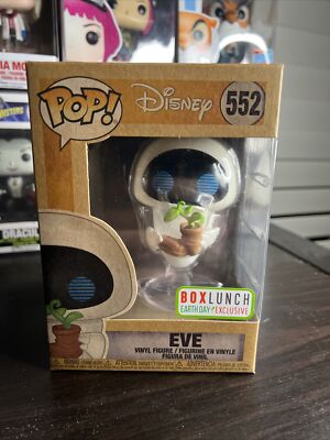Funko Pop! Vinyl Figure Disney WALL-E #552 - EVE [w/ Plant]  Box Lunch Exclusive