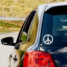 Peace Sign Hippie Vinyl Decal Sticker Spread Love Kindness Truck Car Window