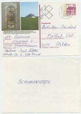 50776 - Ganzsache P 138 - Bildpostkarte Bad Driburg - Kassel 12.6.1987