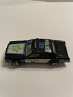 Hot Wheels Police Car #123 Vintage 1977 Black Diecast Malaysia  Excellent 1084